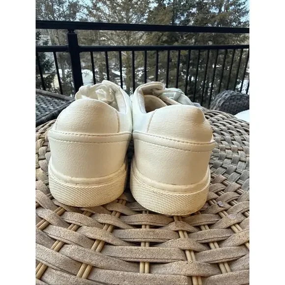 Joie Women’s Harvard White Leather Classic Lined Court Sneaker 9.5 US - Picture 6 of 14